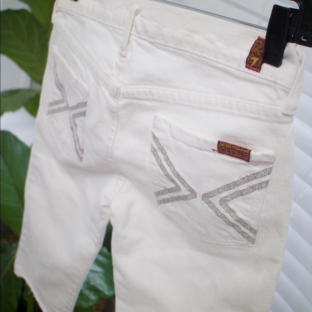 White 7 Brand Capris